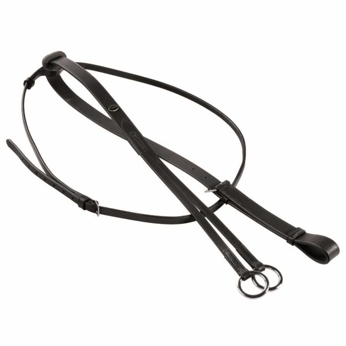 Martingale en cuir - Noir - T. cheval