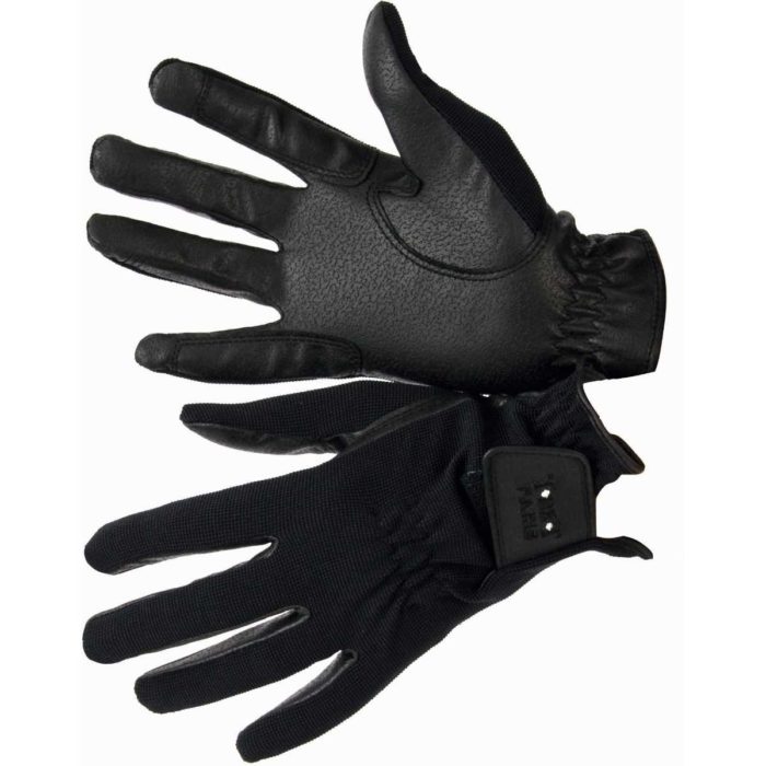 Gants d'équitation - Noir