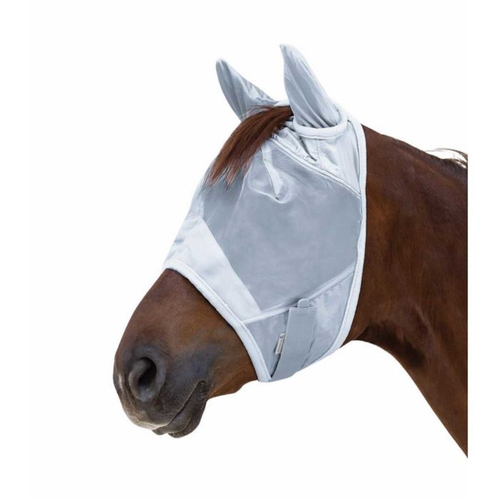 Masque anti-mouches avec protections d'oreilles - gris - Protect