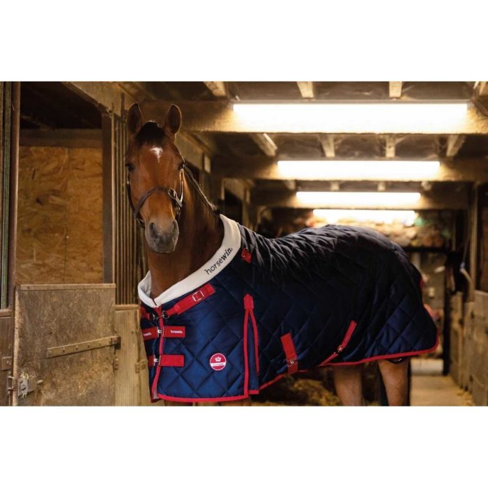 Couverture d'écurie 400g - Horsewin Premium Bordeaux